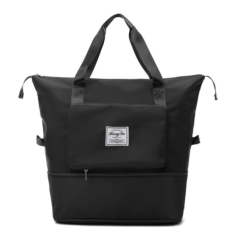 Bolsa Dobrável Luxo - Travel Bag DaMina Store Preta 
