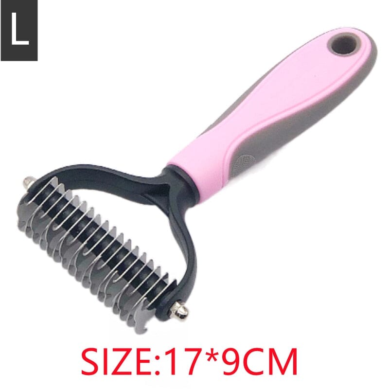 Escova Removedora de Pelo - CleanPet 0 Minha loja Pink-L 