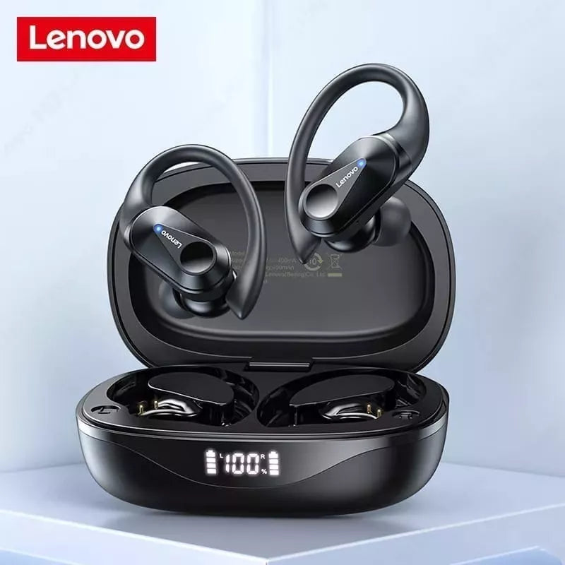 Fone de Ouvido Lenovo LP75 - Sem Fio + Frete Grátis! Minha loja Preto 