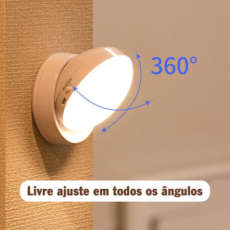 Luminária de Parede Externa com Sensor de Presença luz noturna sensor de presença Loja 