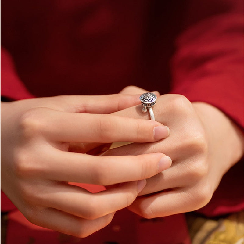 Vintage Spinner Rings Jewelry For Women Finger Ring women&